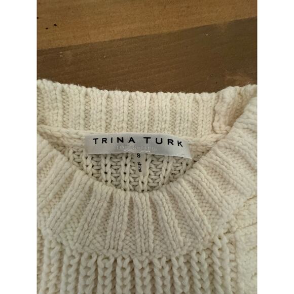 Trina Turk Bon Vivant Tank Top in Desert Brown Size Small - Picture 2 of 5